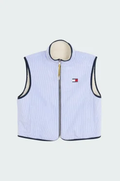 REVERSIBLE TEDDY - Gilet | Blanc