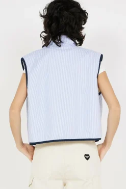 REVERSIBLE TEDDY - Gilet | Blanc