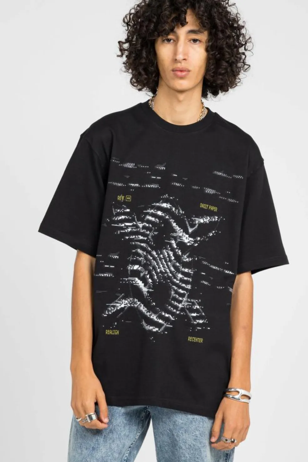 rewind - T-shirt | Noir