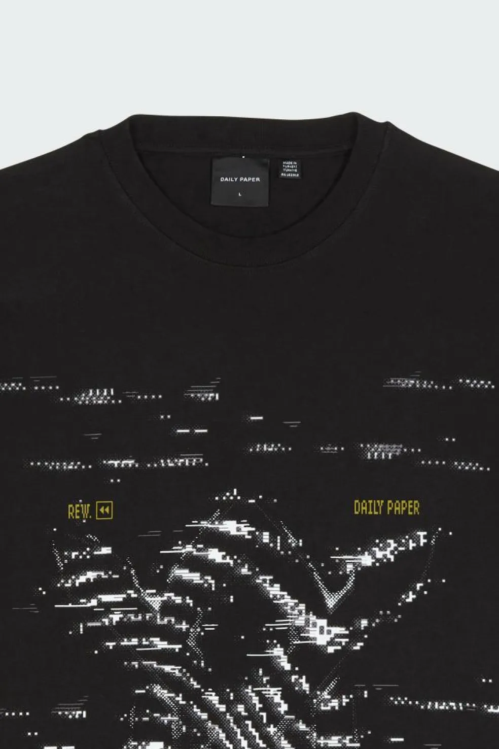 rewind - T-shirt | Noir