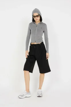 RIB KNIT - Gilet | Gris