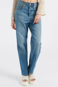 RIBCAGE STRAIGHT ANKLE - JEAN RIBCAGE STRAIGHT | Bleu