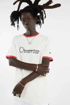 RINGER - T-shirt | Beige