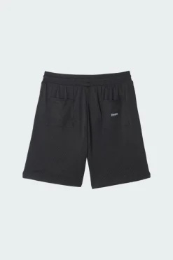 Ripped and Dipped Mesh Shorts - Short | Noir
