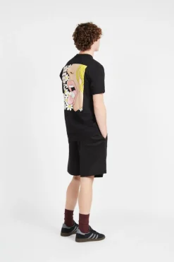 Ripped and Dipped Mesh Shorts - Short | Noir