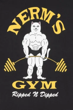 Ripped and Dipped Tee - T-shirt | Noir