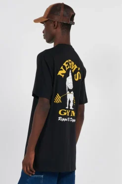 Ripped and Dipped Tee - T-shirt | Noir