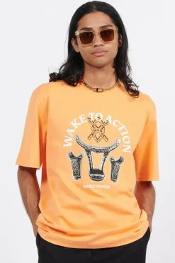 rivo ss t-shirt - t-shirt | Orange