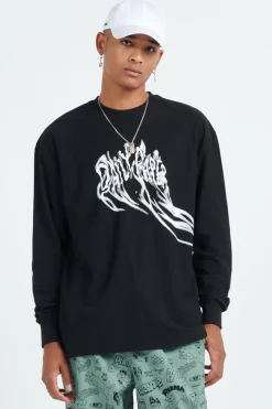 rolandis ls t-shirt - T-shirt | Noir