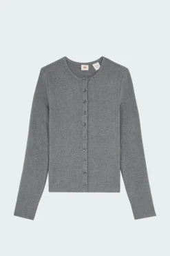 RORY LS BUTTON UP - Gilet | Gris