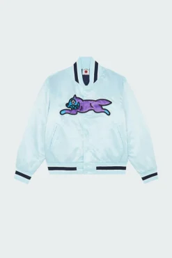 RUN DOG SATIN BOMBER - Bomber | Bleu