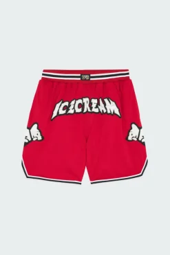 RUNNING PUPPY APPLIQUE - Short | Rouge