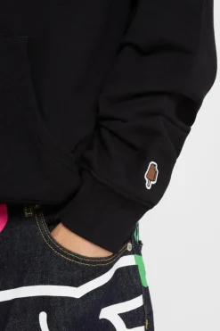 RUNNING PUPPY POPOVER - Hoodie | Noir