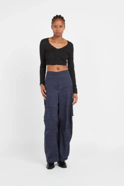 ruth pants - Pantalon droit | Bleu