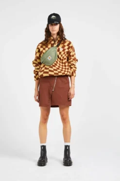 RYAN MINI SKIRT SEP SEPIA - Jupe courte | Rouge