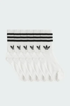 3S CREW S 6P - Chaussettes | Blanc