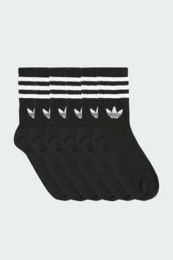 3S CREW S 6P - Chaussettes | Noir