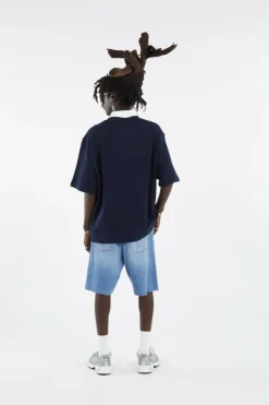 90S STRPE GRPHC - Polo | Bleu