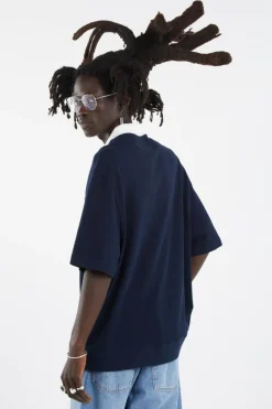 90S STRPE GRPHC - Polo | Bleu