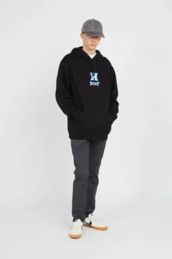 SASSY H HOOD - Hoodie | Noir