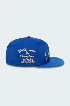 SATIN SCRIPT LOS - Casquette | Bleu