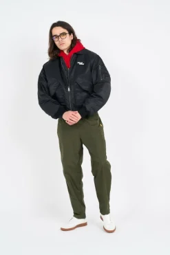 SCHOTT X HELAS - Bomber | Noir