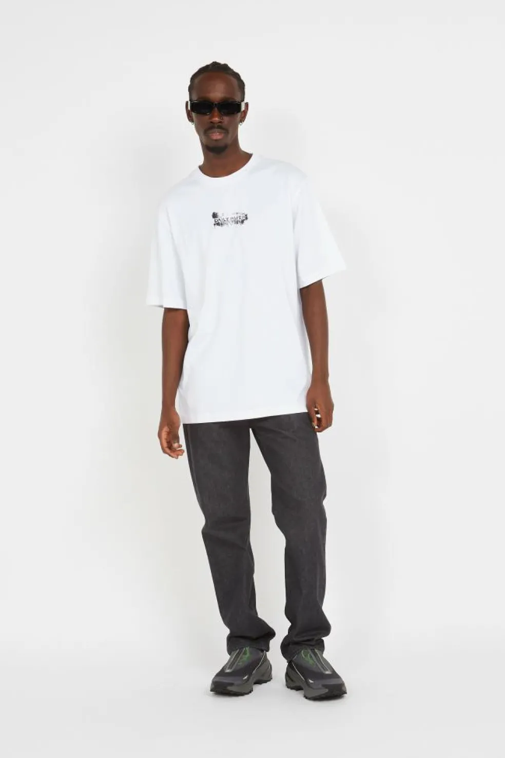 scratch logo ss t-shirt - T-shirt | Blanc