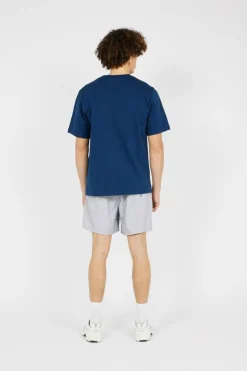 scratch logo ss t-shirt - T-shirt | Bleu