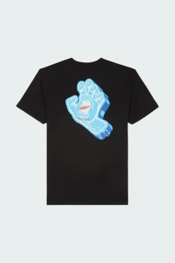Screaming Foam Hand - T-shirt | Noir