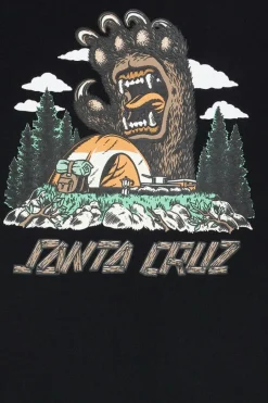 Screaming Grizzly Hood - Hoodie | Noir