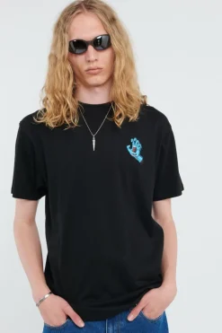 Screaming Hand Chest - T-shirt | Noir
