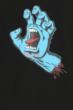 Screaming Hand Chest - T-shirt | Noir