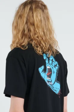 Screaming Hand Chest - T-shirt | Noir