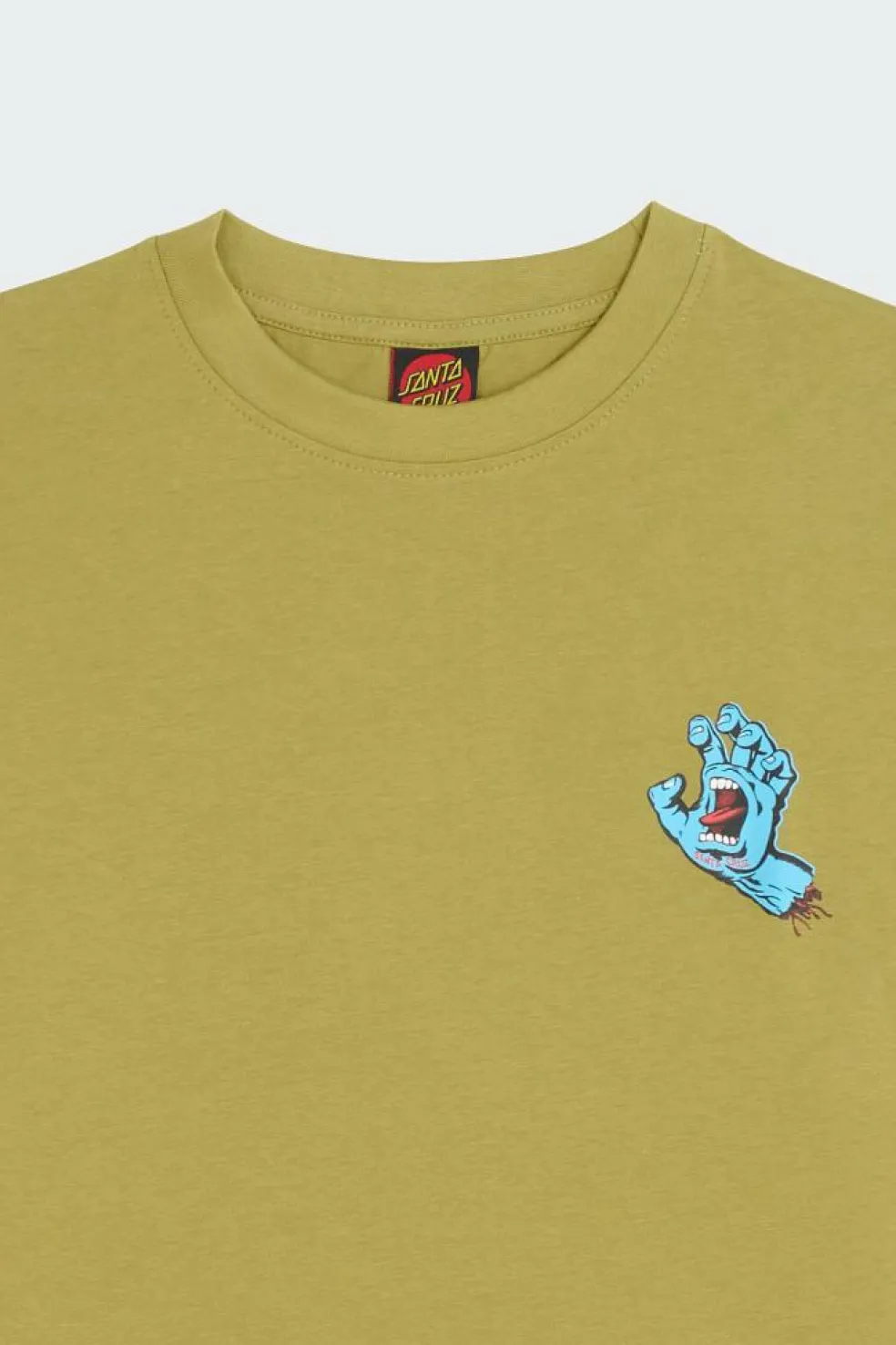 Screaming Hand Chest T-Shirt - T-shirt | Vert