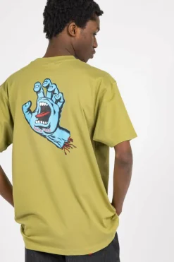 Screaming Hand Chest T-Shirt - T-shirt | Vert