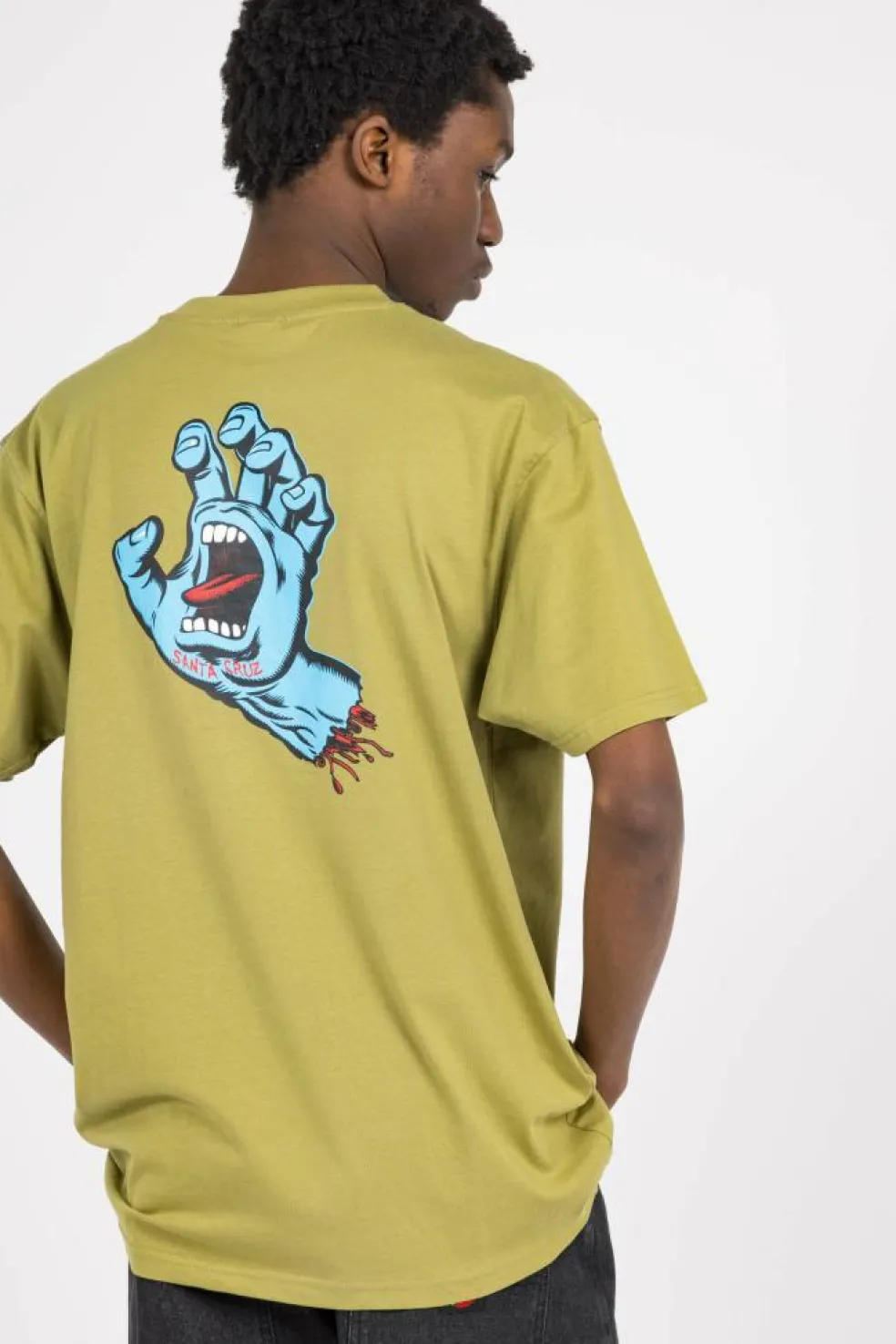 Screaming Hand Chest T-Shirt - T-shirt | Vert