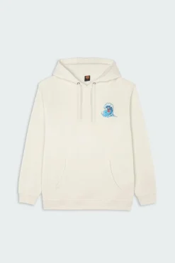 Screaming Wave Hood - Hoodie | Beige