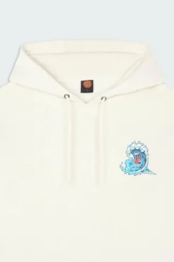 Screaming Wave Hood - Hoodie | Beige