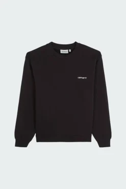 Script Embroidery - Sweatshirt | Noir