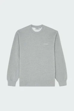 Script Embroidery Sweat - Sweatshirt | Gris