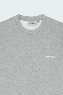 Script Embroidery Sweat - Sweatshirt | Gris