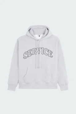 SERVICE ARCH LOGO HOODIE - Hoodie | Gris