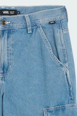 SERVICE CARGO LOOSE DENIM PANT - Jean | Bleu