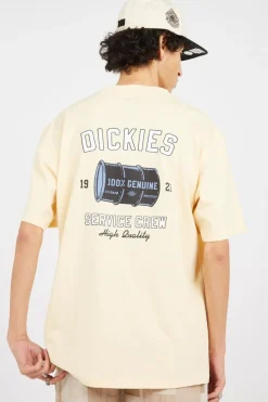 SERVICE CREW SS TEE - T-shirt | Beige