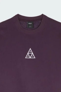SET TRIPLE TRIANGLE CREW - Sweatshirt | Violet
