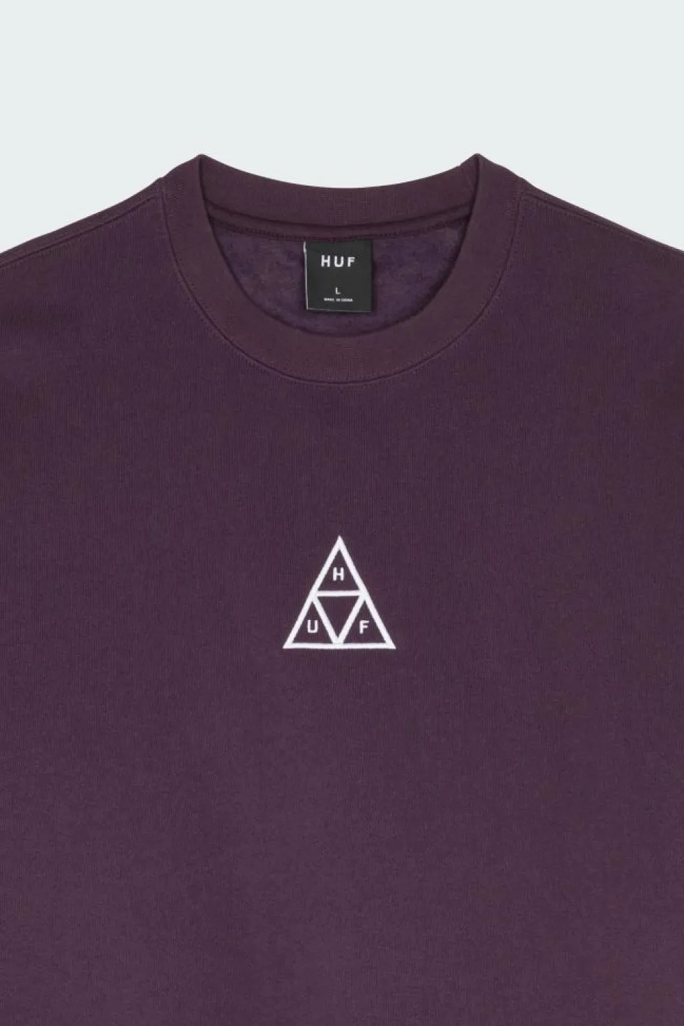 SET TRIPLE TRIANGLE CREW - Sweatshirt | Violet