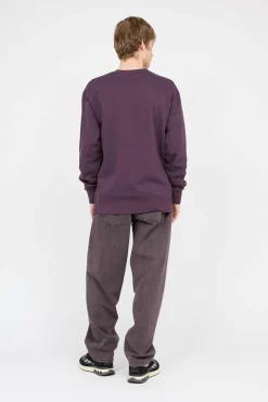 SET TRIPLE TRIANGLE CREW - Sweatshirt | Violet