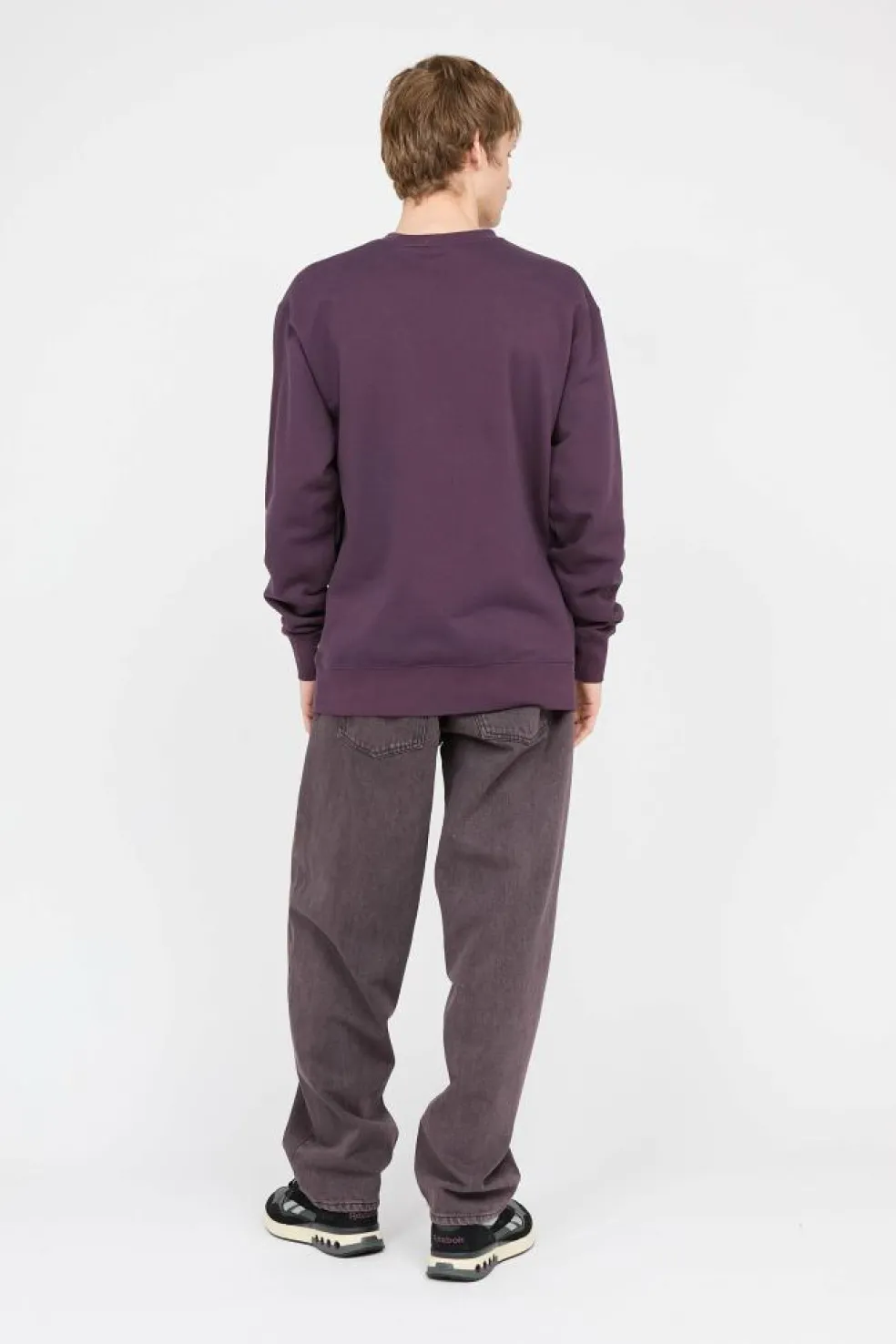 SET TRIPLE TRIANGLE CREW - Sweatshirt | Violet