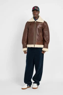 Sheep - Bombardier en cuir | Marron