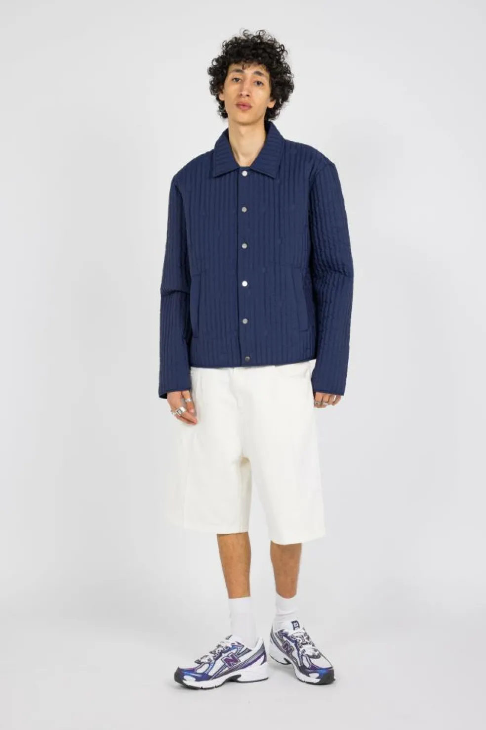 SHIELD QUILTED - Veste | Bleu